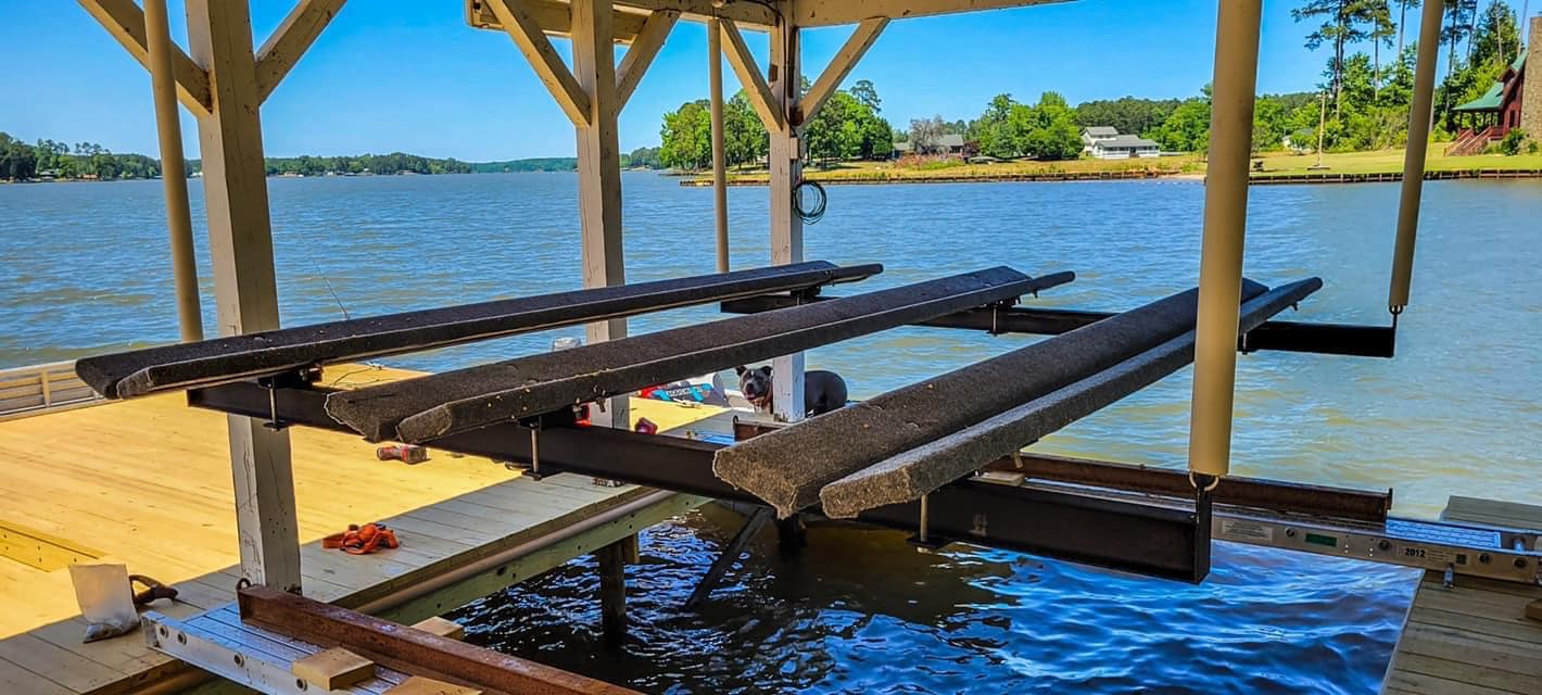 boat lifts lake sinclair